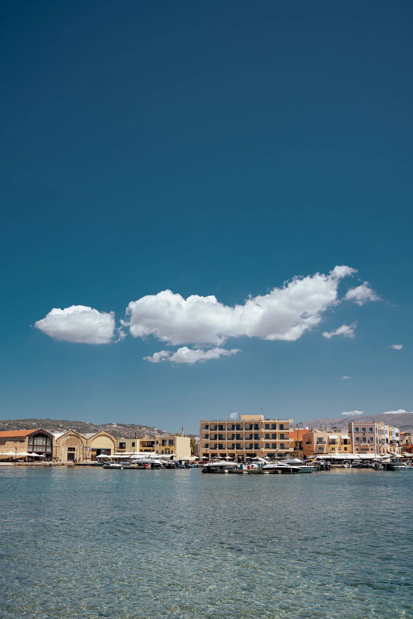 The harbor of Chania, Crete